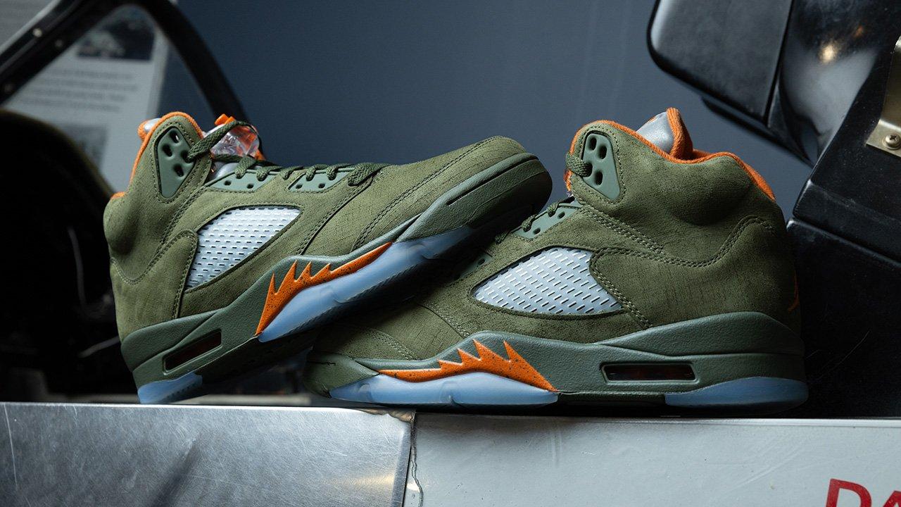 Air Jordan 5 Retro Olive