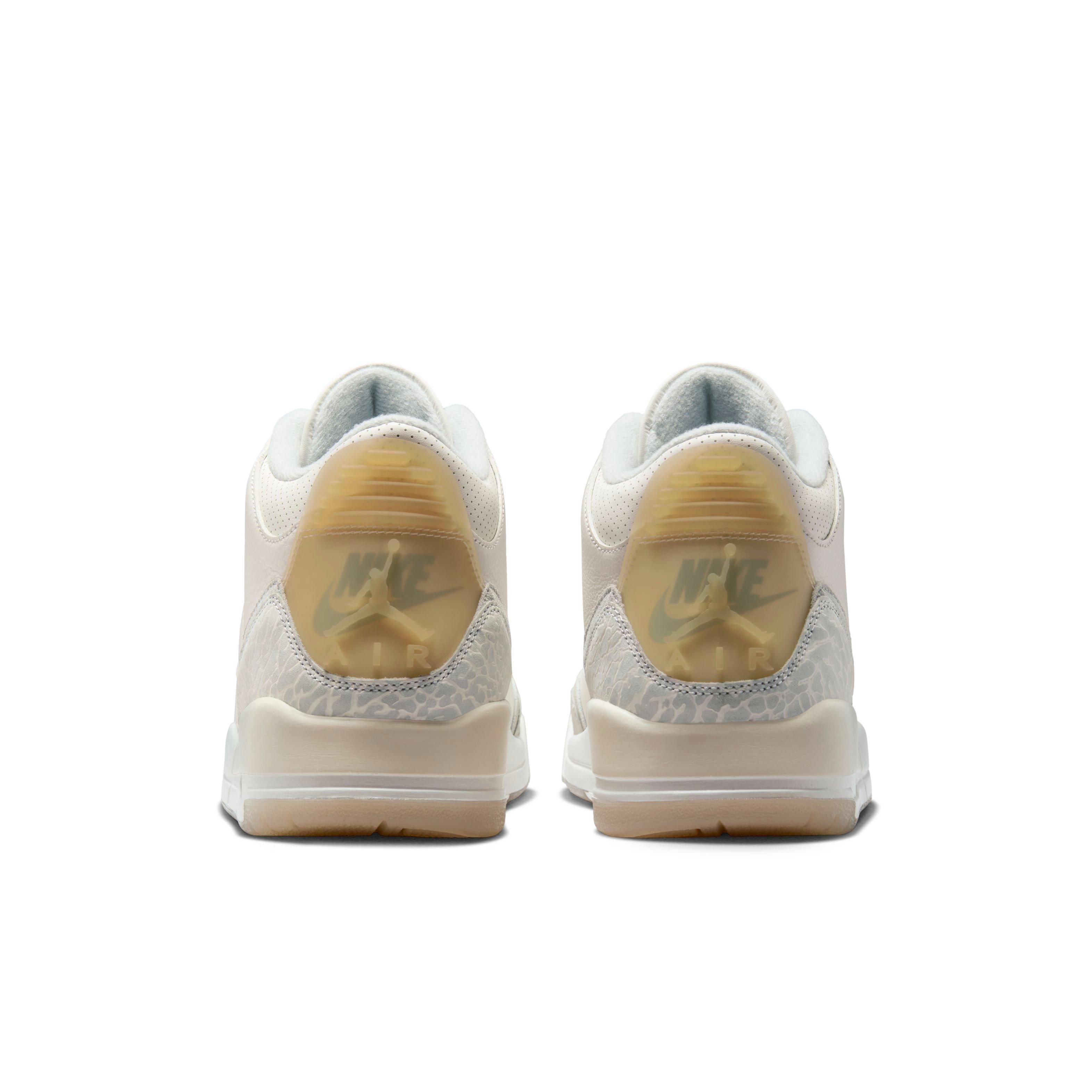 Air Jordan 3 Retro Craft "Ivory" Heels 