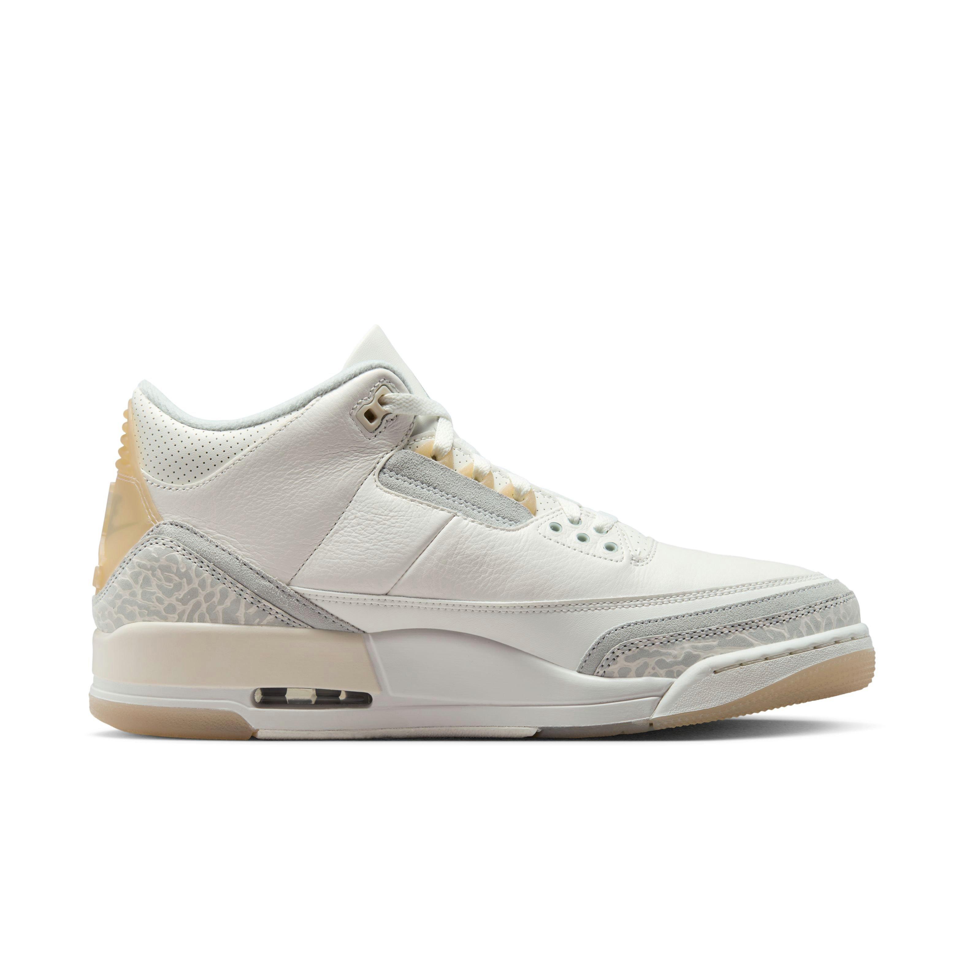 Air Jordan 3 Retro Craft "Ivory" Left Shoe Inner Side Profile