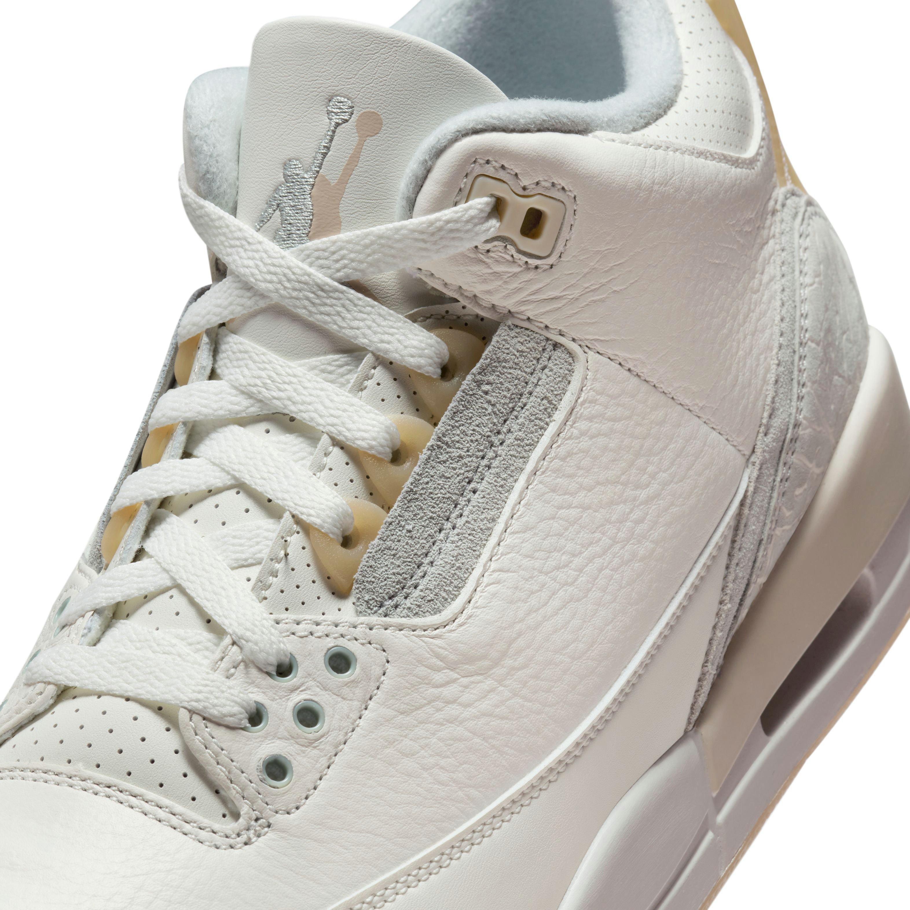 Air Jordan 3 Retro Craft "Ivory" Laces and Upper