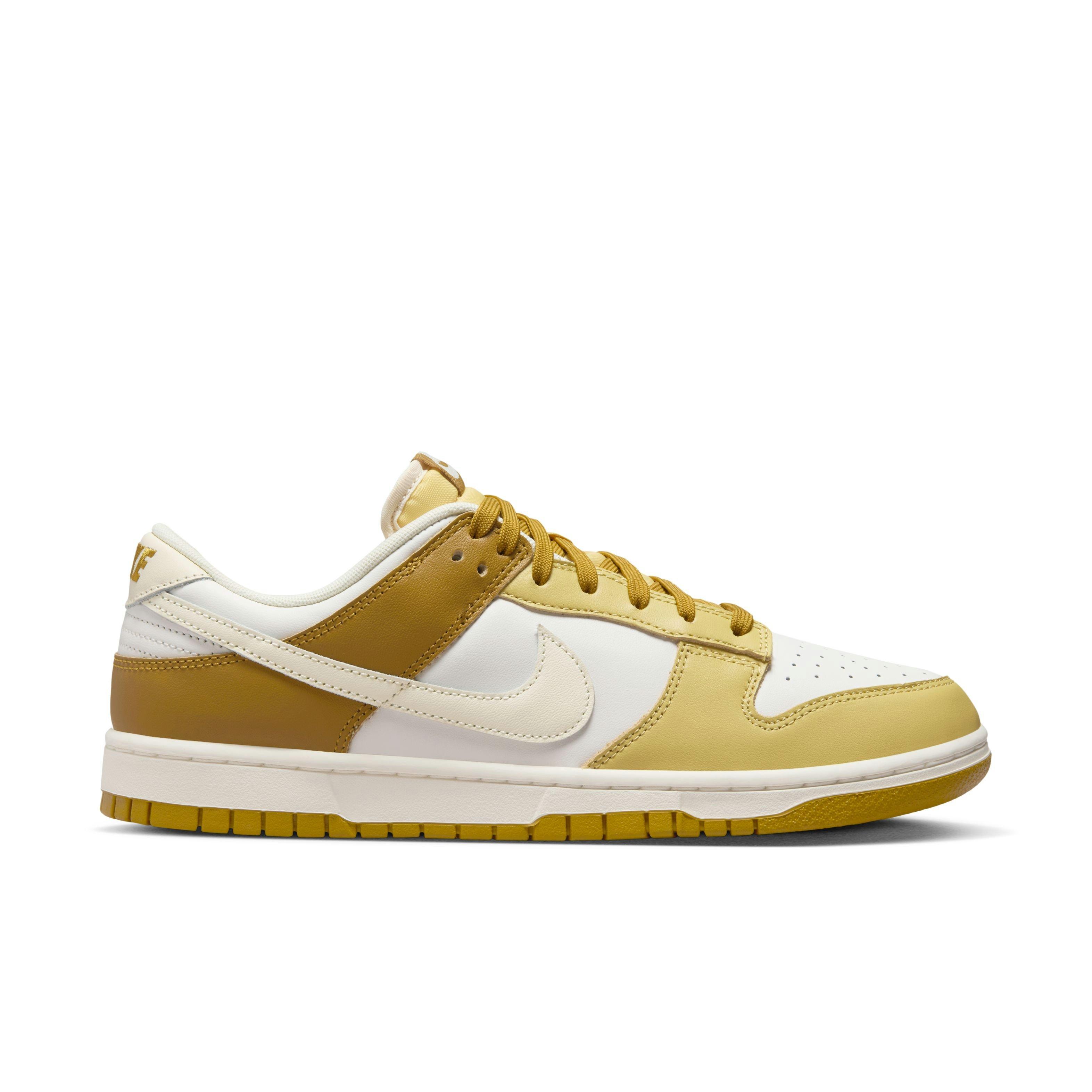 Nike Dunk Low Retro "Bronzine" Left Shoe Inner Side Profile
