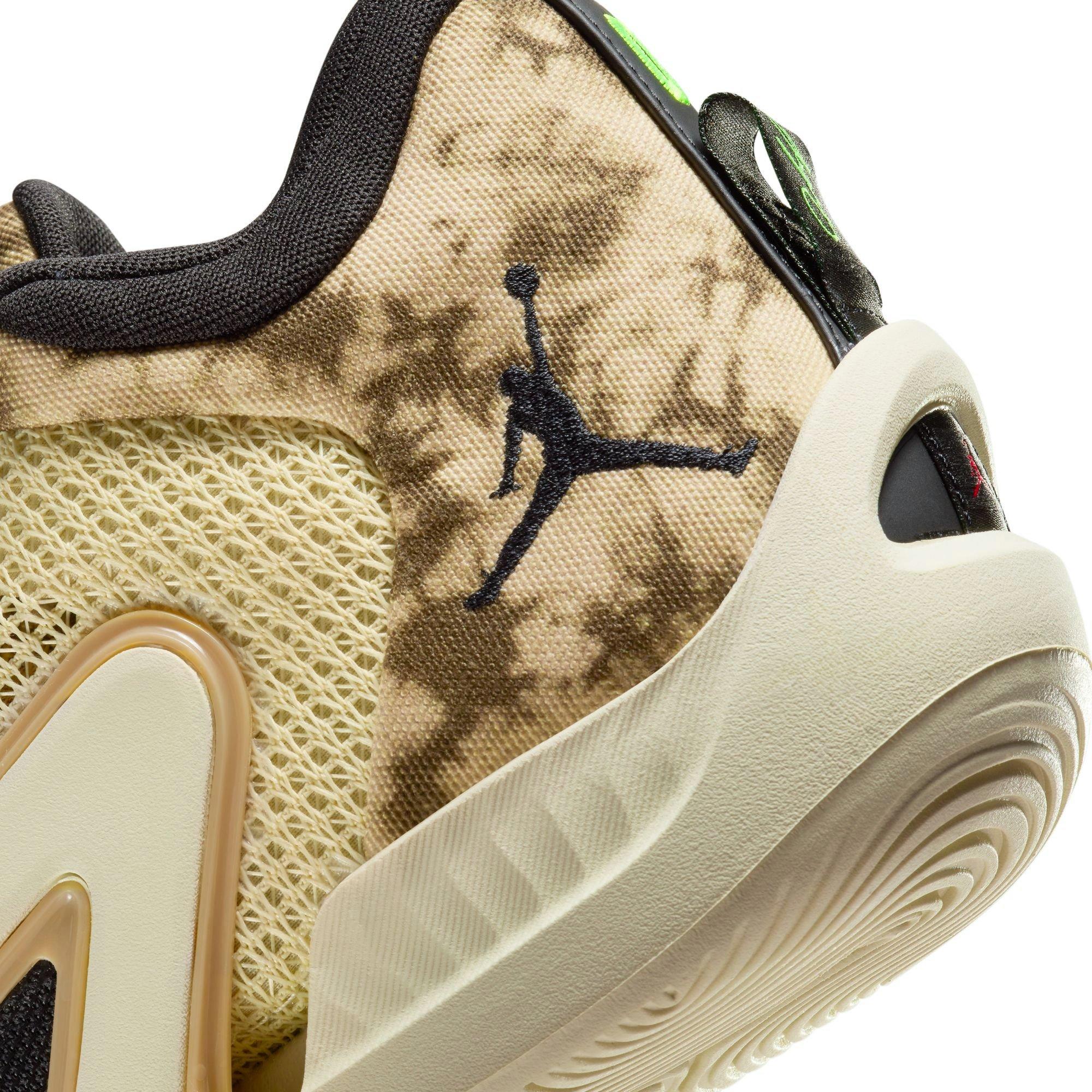 Jordan Tatum 1 "Desert Tie-Dye" Heel Details