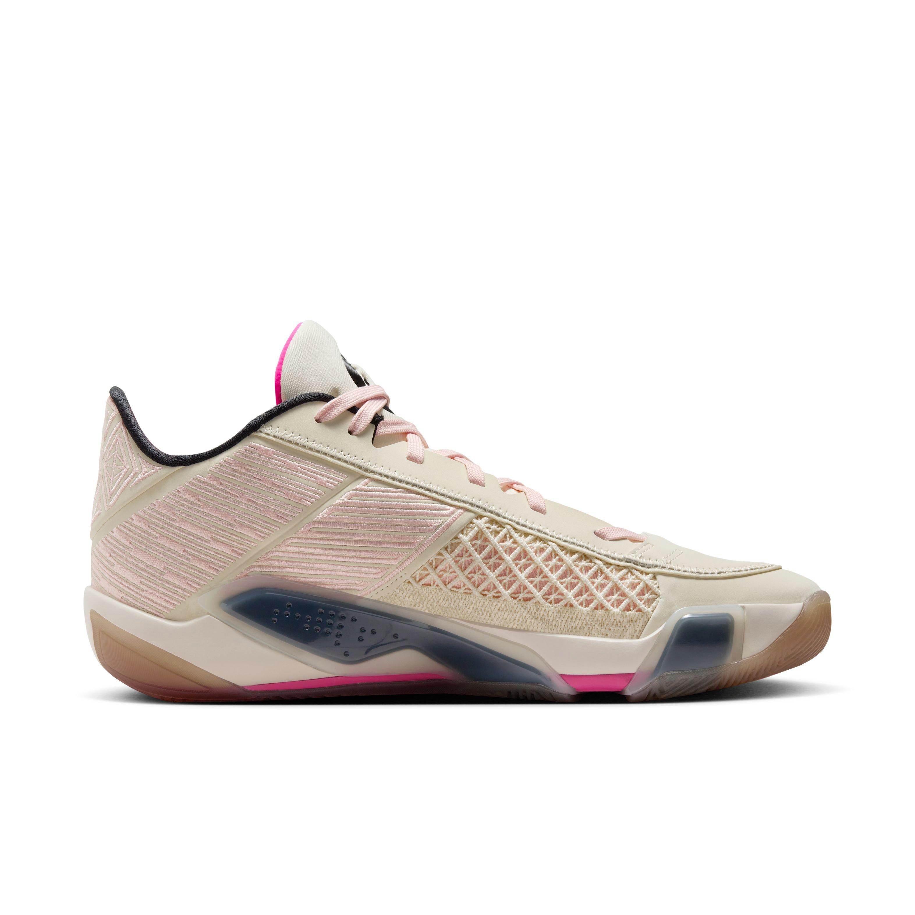  Air Jordan 38 Low "Coconut Milk" Left Shoe Inner Side Profile 