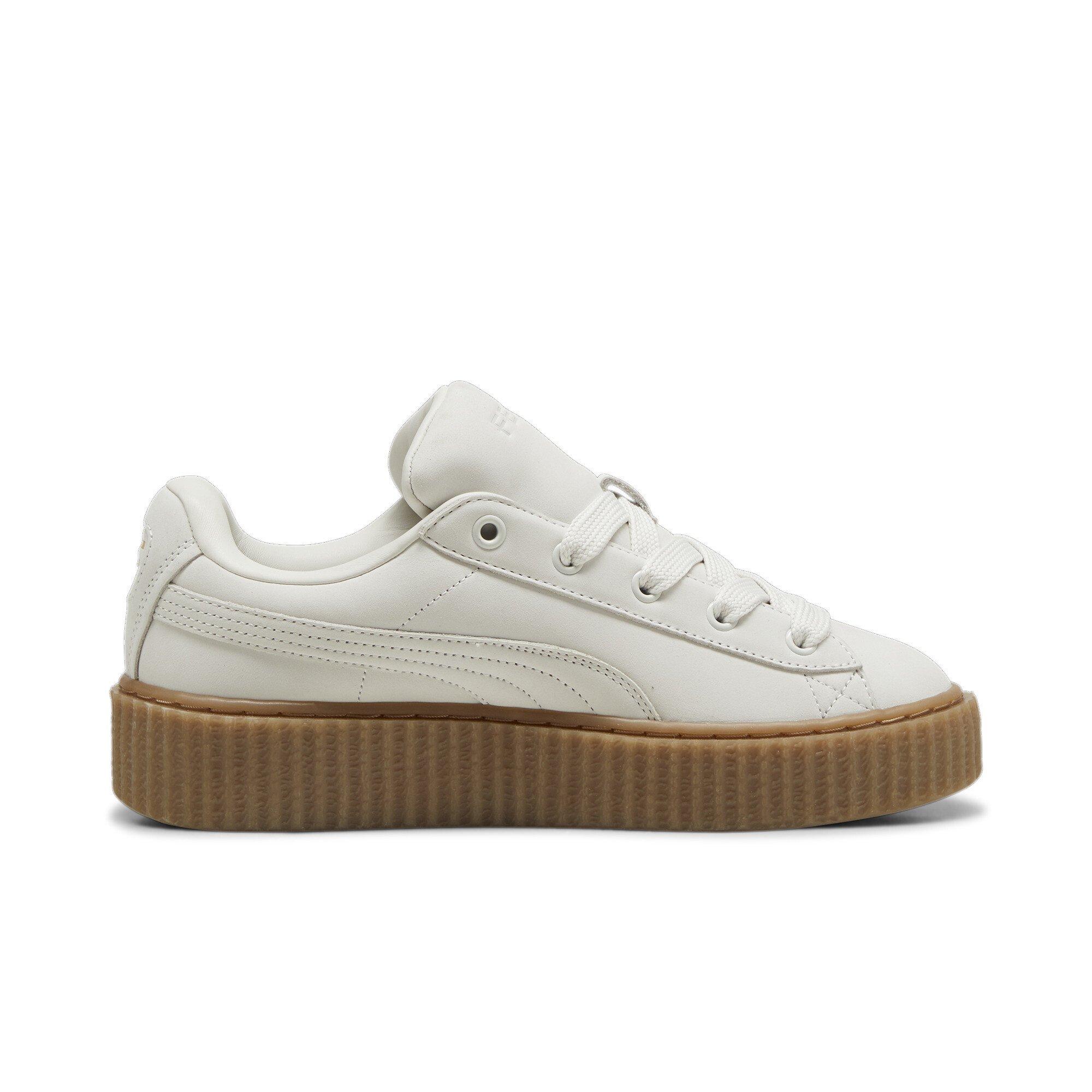 Puma x Fenty Creeper Phatty "Earth Tone White" Left Shoe Inner Side