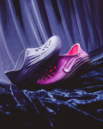 Two pairs on Nike ReactX Slides