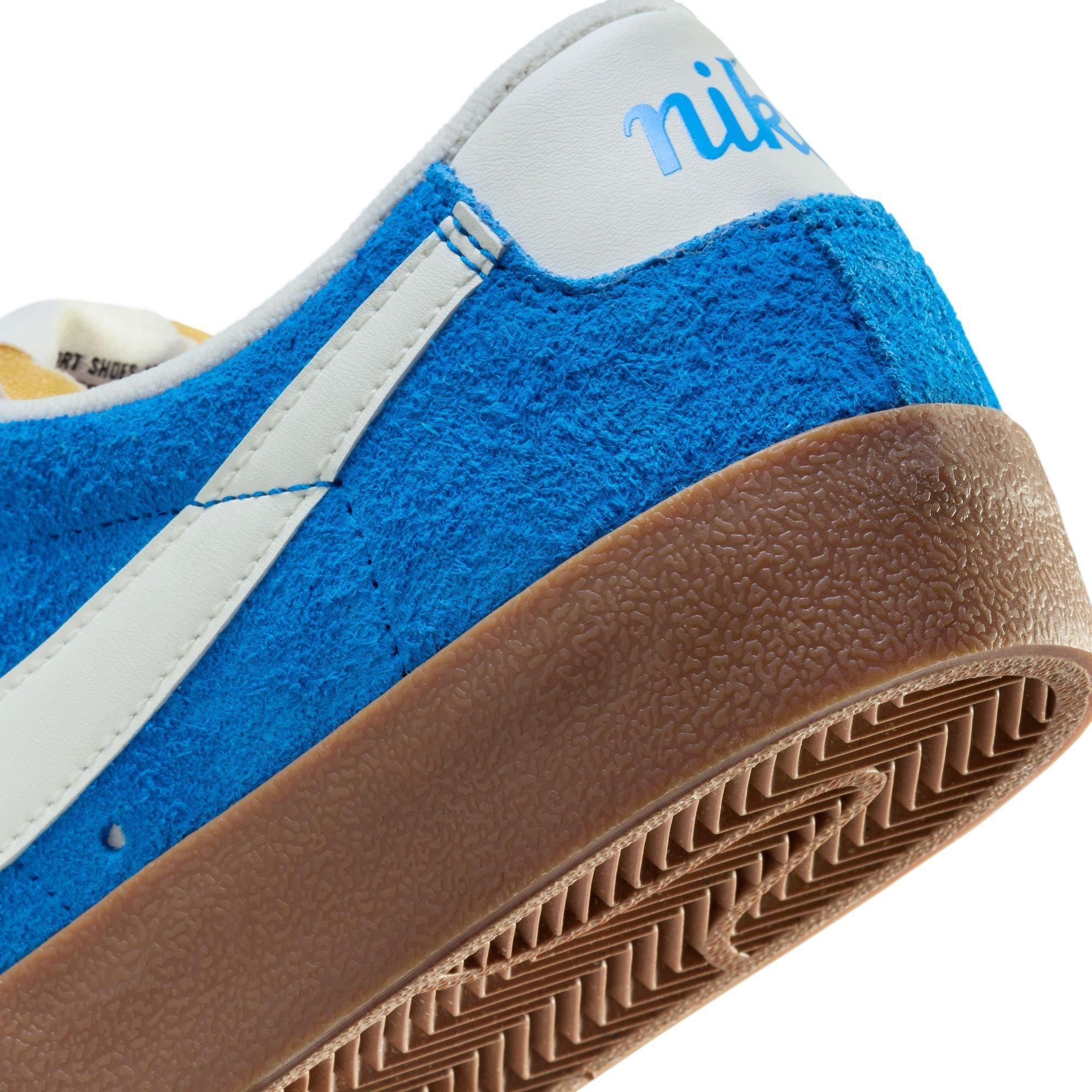 Women's Nike Blazer Low Vintage "Photo Blue" Heel Details
