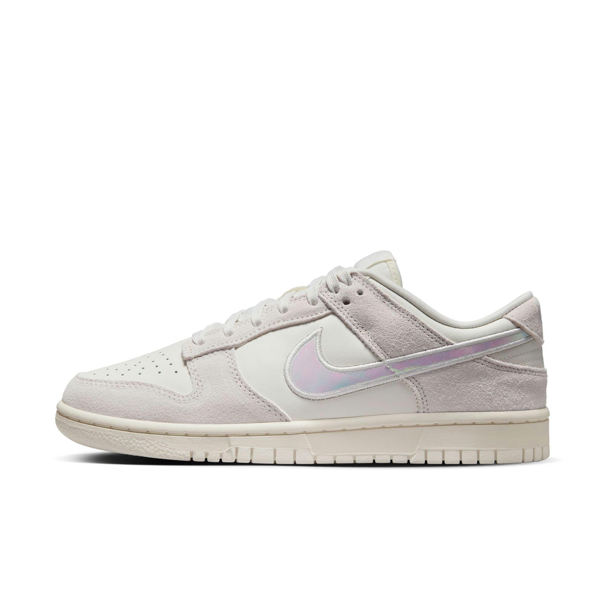 Nike Dunk Low "Iridescent Swoosh" Women's Left Shoe Side Profile