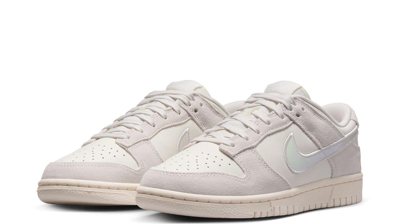 Women's Nike Dunk Low "Iridescent Swoosh"