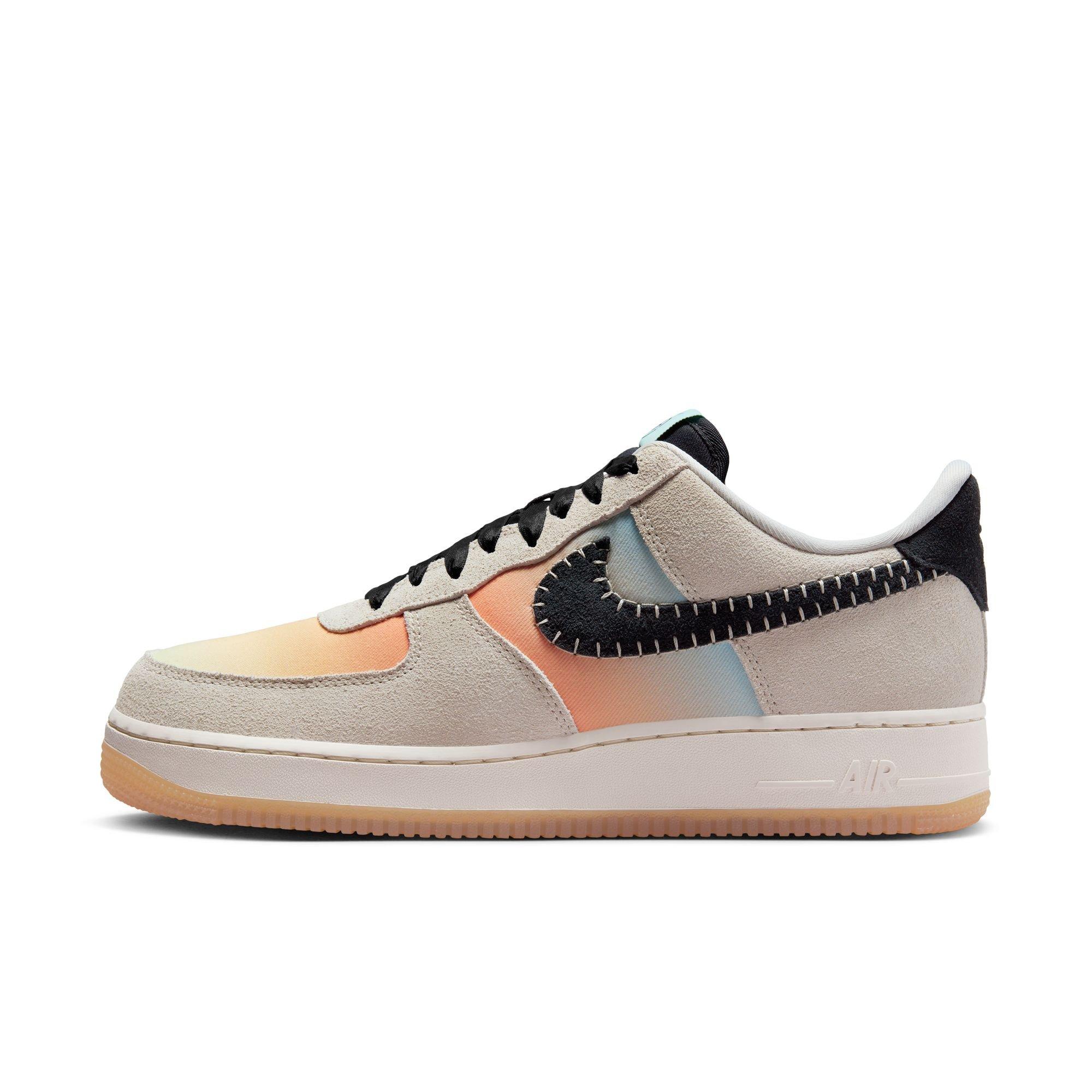 Nike Air Force 1 '07 N7 "Light Bone" Left Shoe Side Profile