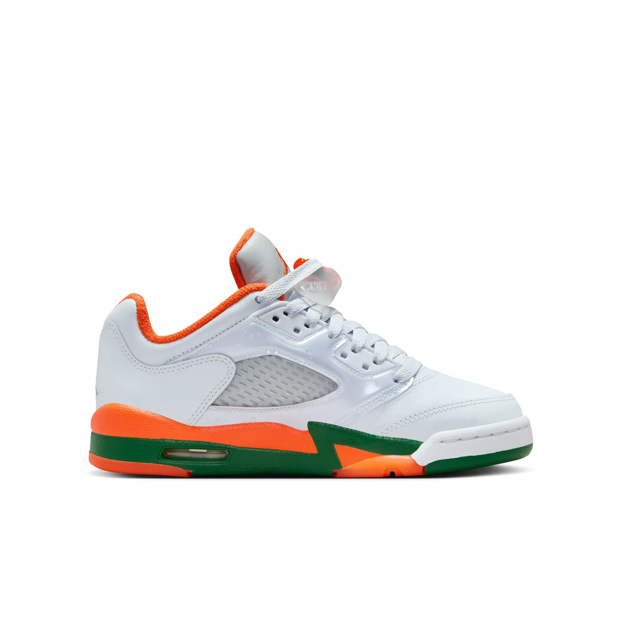 Air Jordan 5 Retro Low “Hurricanes” Left Shoe Inner Side