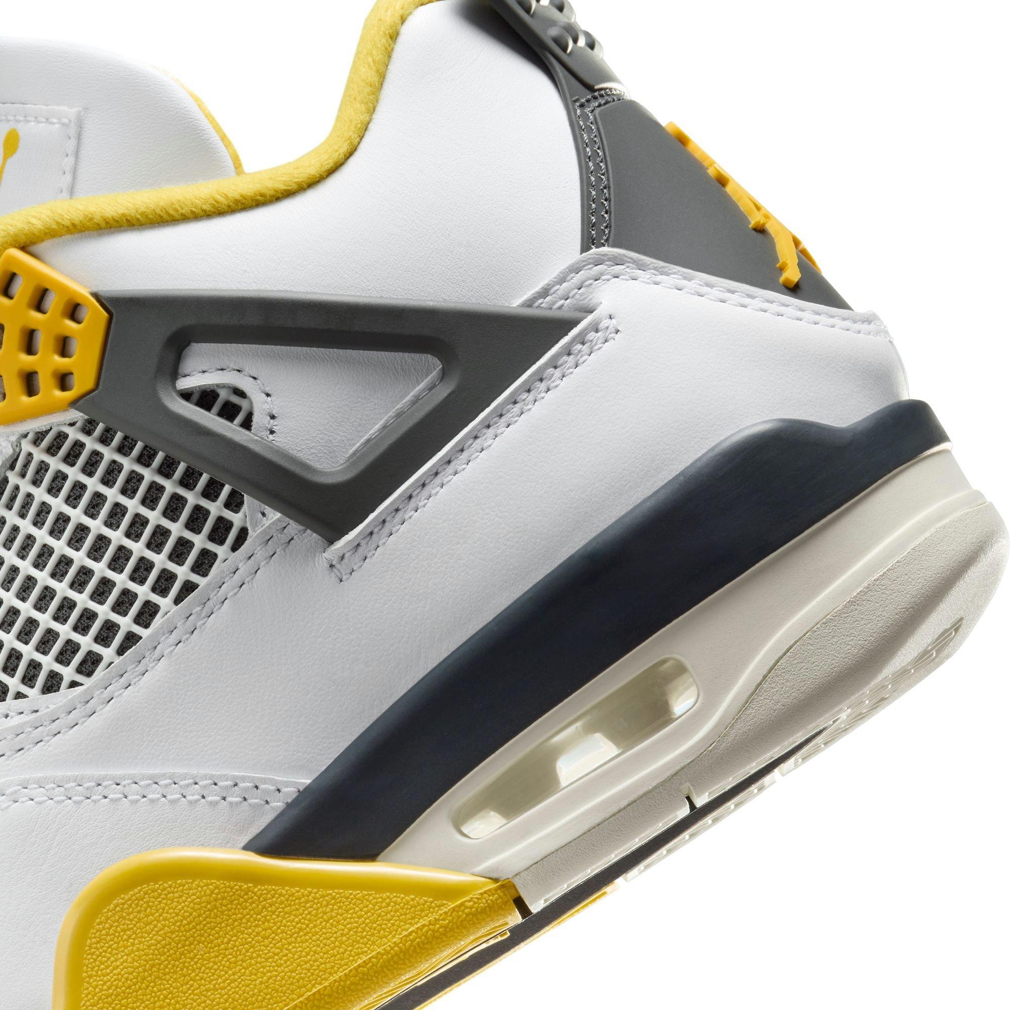 Women's Air Jordan 4 Retro "Vivid Sulfur" Heel Details