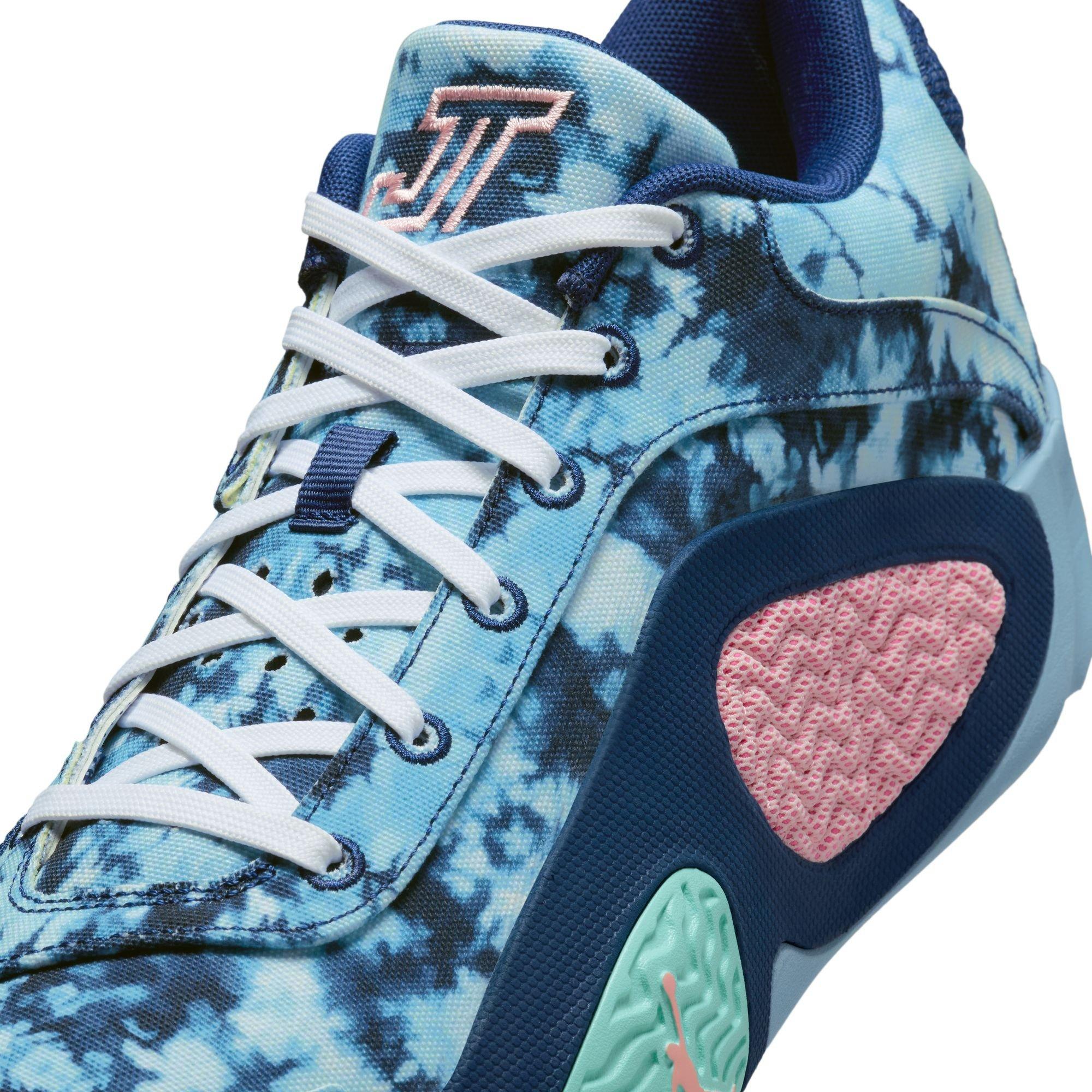 Air Jordan Tatum 2 “Blue Void” Laces Tongue and Upper