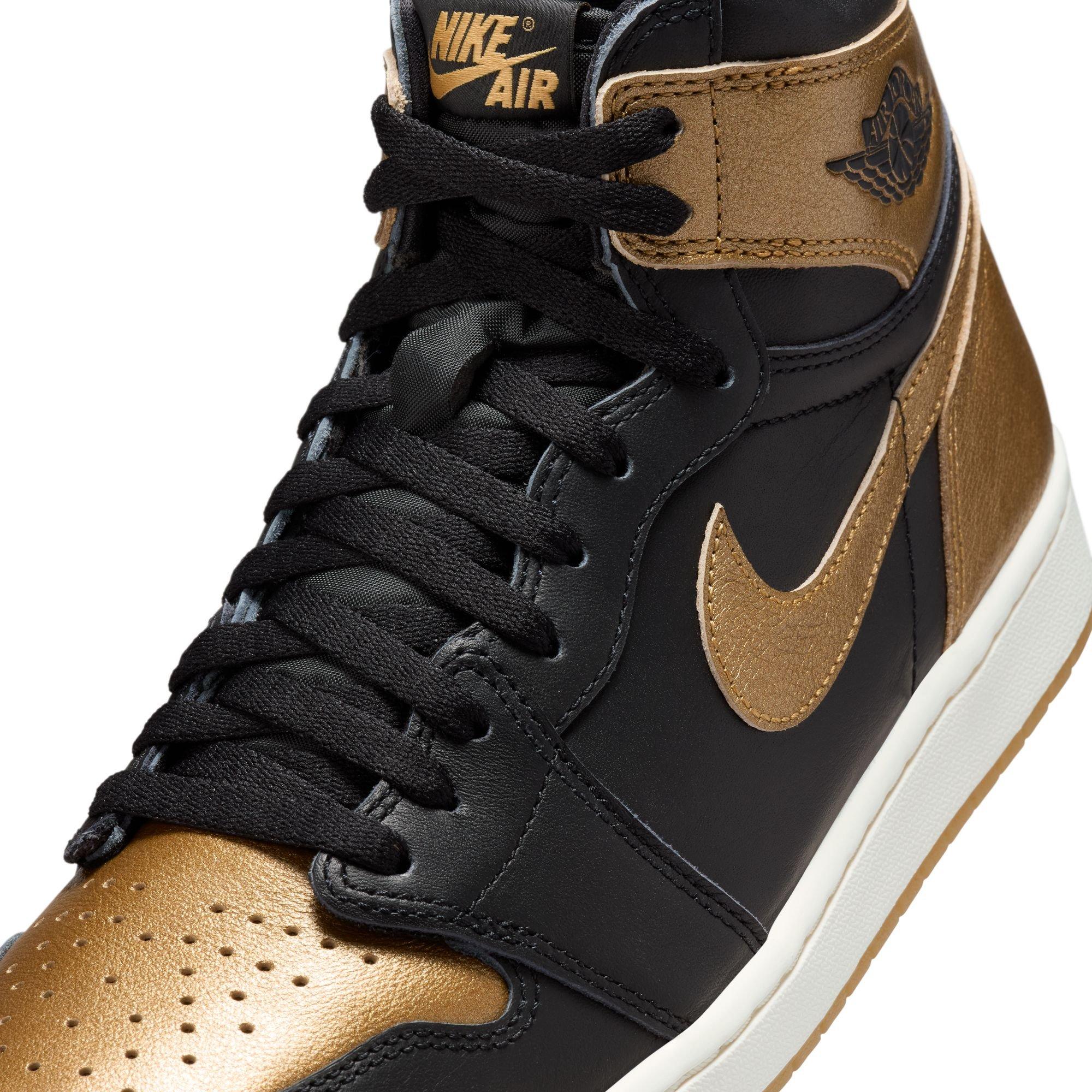 Jordan 1 Retro High OG "Black And Gold" Lacing Unit