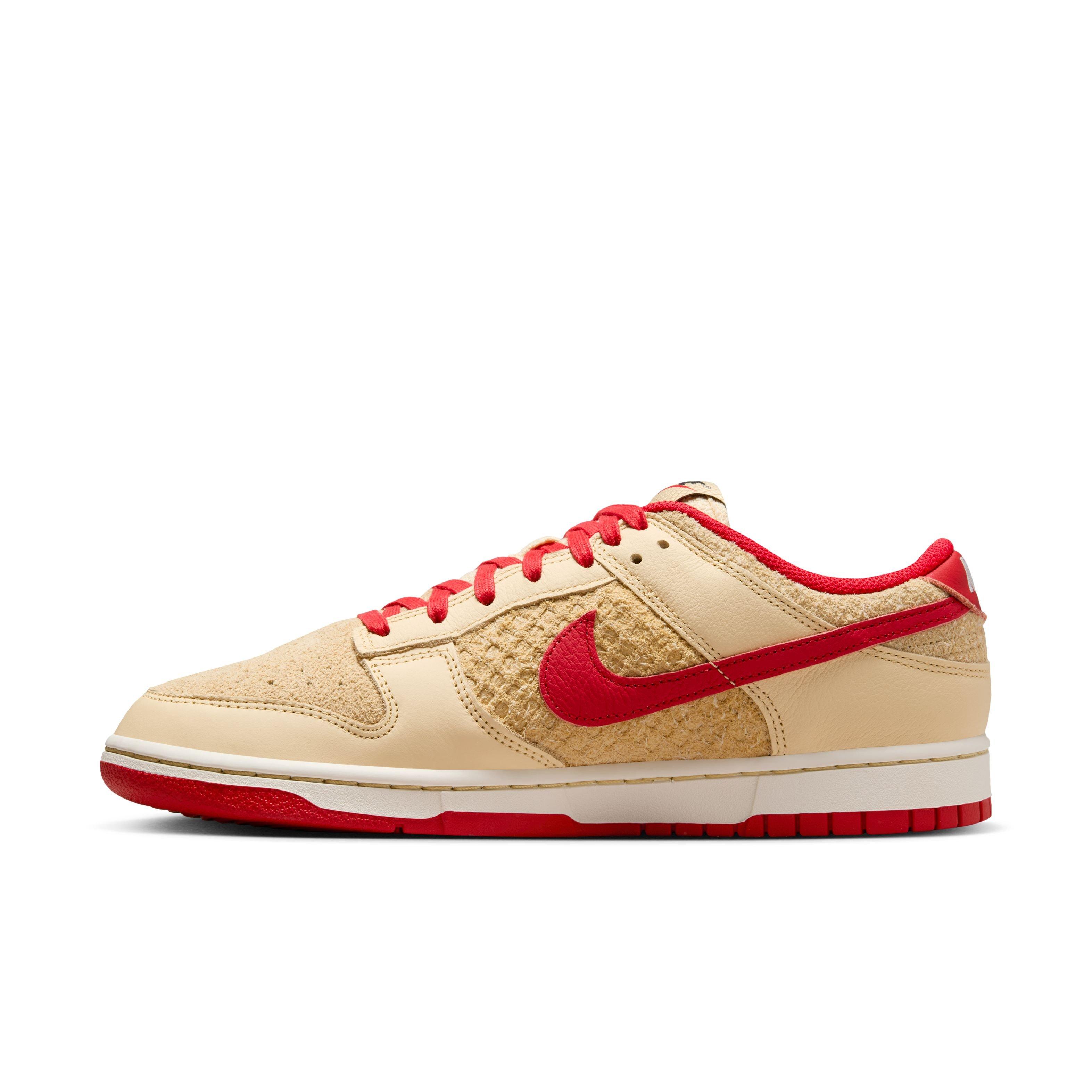 Nike Dunk Low "Strawberry Waffle" Left Shoe Side Profile