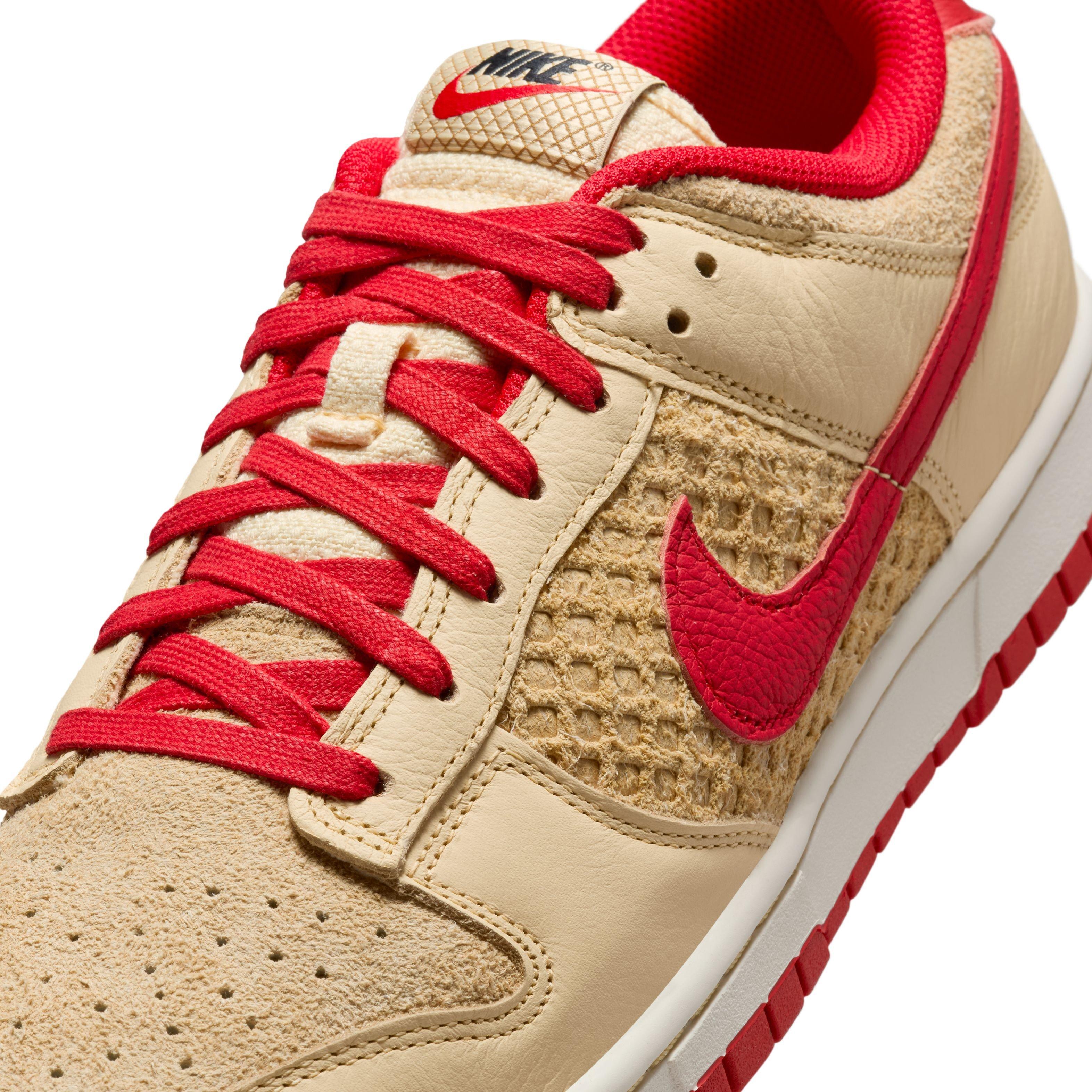 Nike Dunk Low "Strawberry Waffle" Upper Laces and Tongue