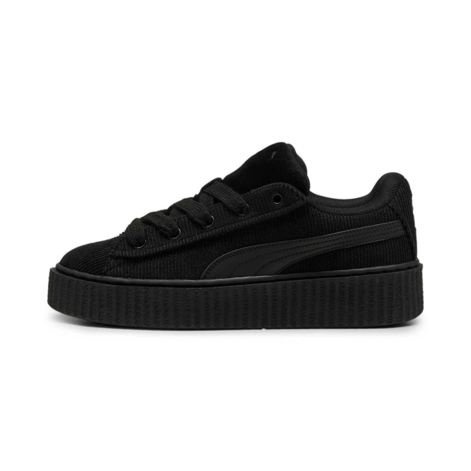 PUMA x Fenty Creeper Phatty 'Black/Gold" Left Shoe Side Profile