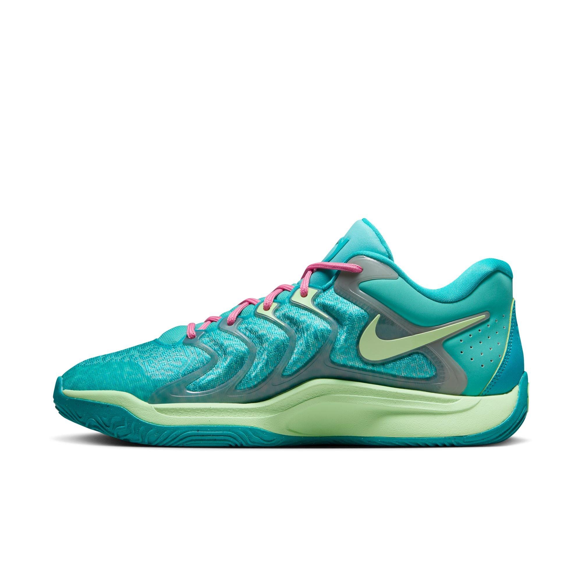 Nike KD17 x Jonquel Jones "Bahama Grit" Left Side of Shoe