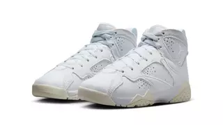 Jordan 7 Retro "Cobalt Bliss" Grade School Kids' Shoe