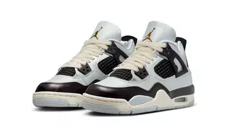 Jordan 4 Retro "Platinum Gold" Preschool Kids' Shoe