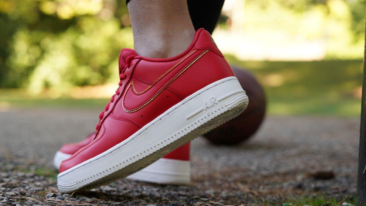 Nike Air Force 1 Low LV8 Red Men's Shoe - Hibbett