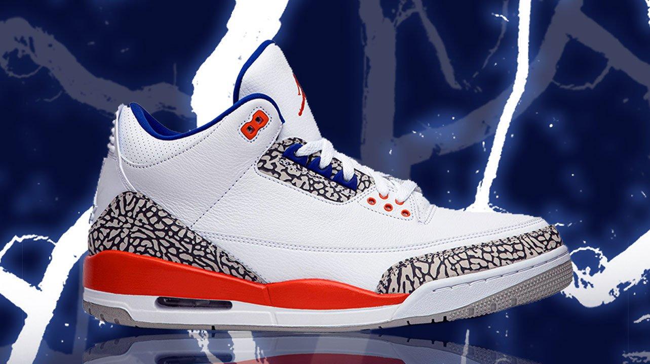 Air Jordan 3 Knicks Chega ao Brasil