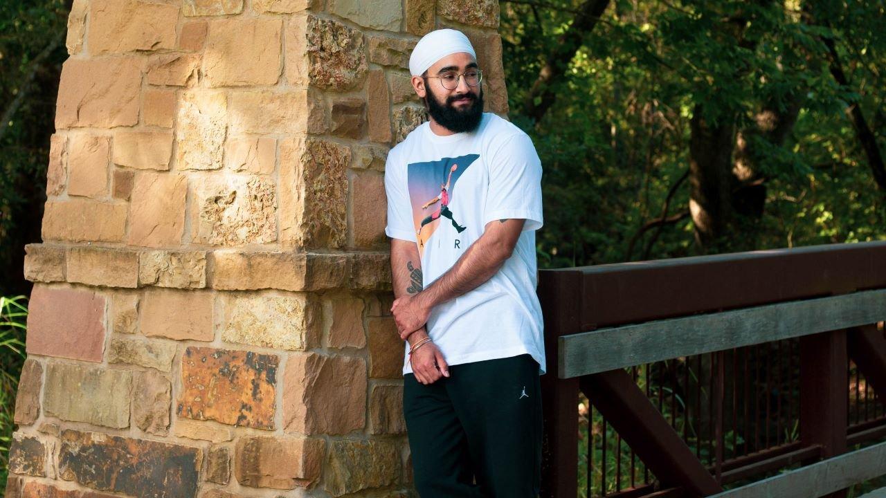 Lifestyle shot of STSH Inder Singh