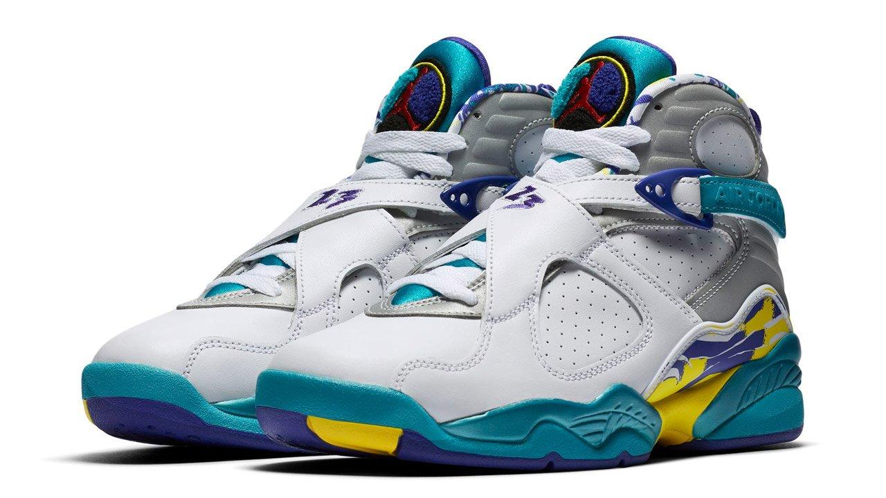 Sneaker Release Women s Air Jordan 8 Retro Aqua