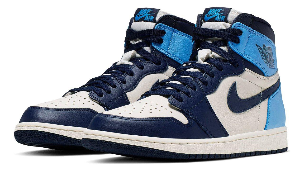 Sneakers Release Air Jordan 1 Retro High OG Obsidian