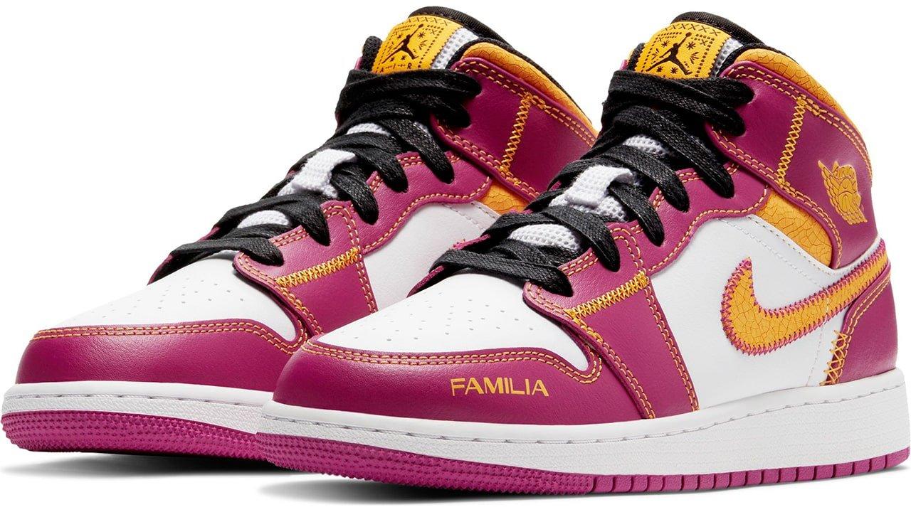 nike air jordan 1 mid familia