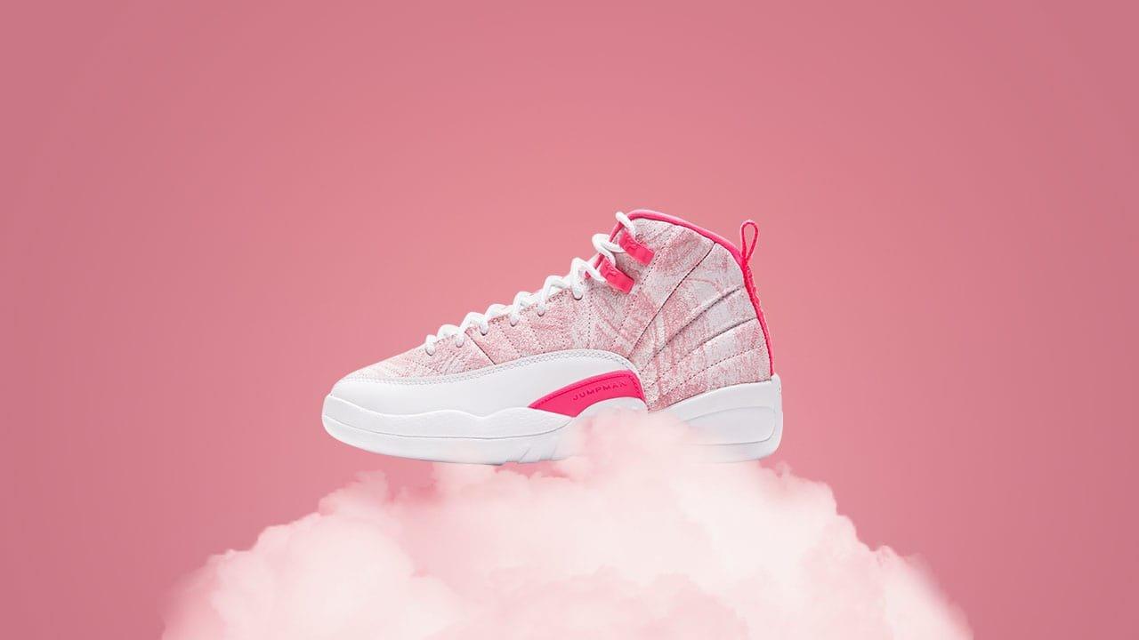 All pink hot sale 12 jordans