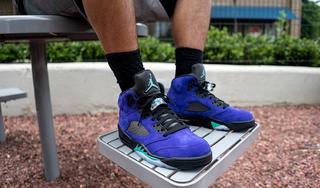 Sneakers Release – Jordan 5 Retro “Alternate Grape” Grape  Ice/New Emerald