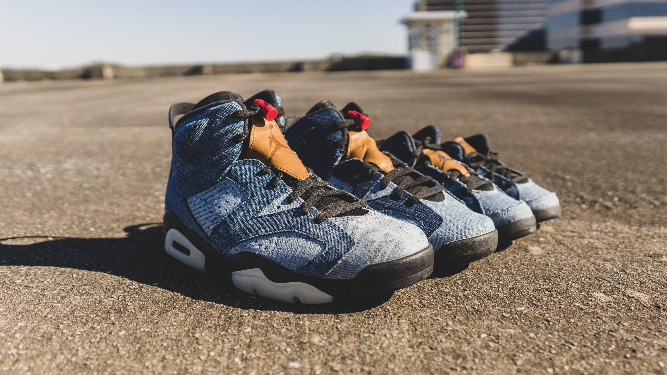 Jordan 6 sale washed denim