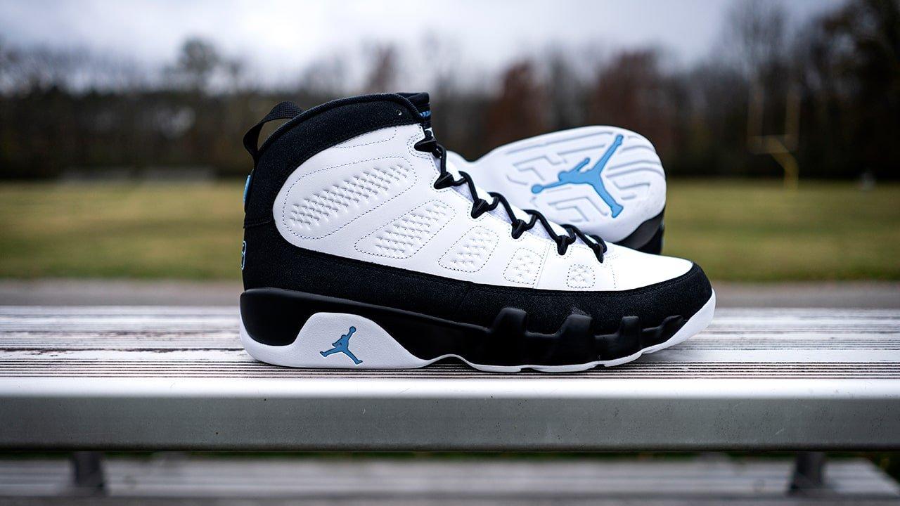 Sneakers Release Jordan 9 Retro White University