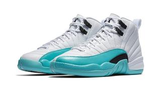 Sneakers Release &#8211; Jordan Retro 12 &#8220;Light Aqua&#8221; Grade School Kids&#8217; Shoe