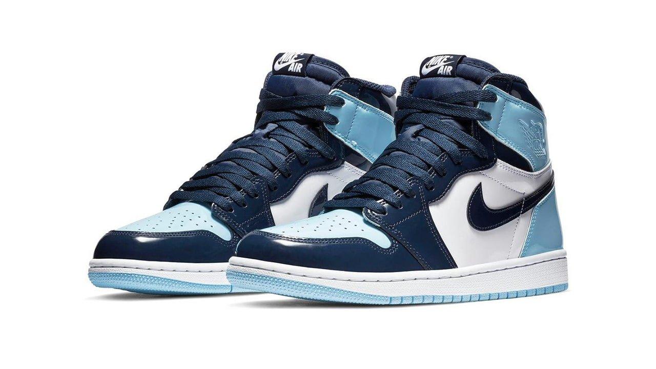 Air jordan 1 retro high og unc blue outlet chill