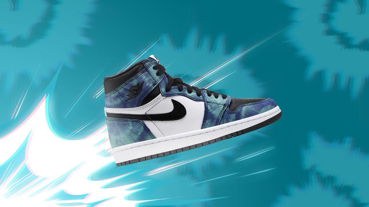 aurora blue jordans