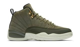 Sneakers Release- Jordan Retro 12 CP3 Olive Canvas