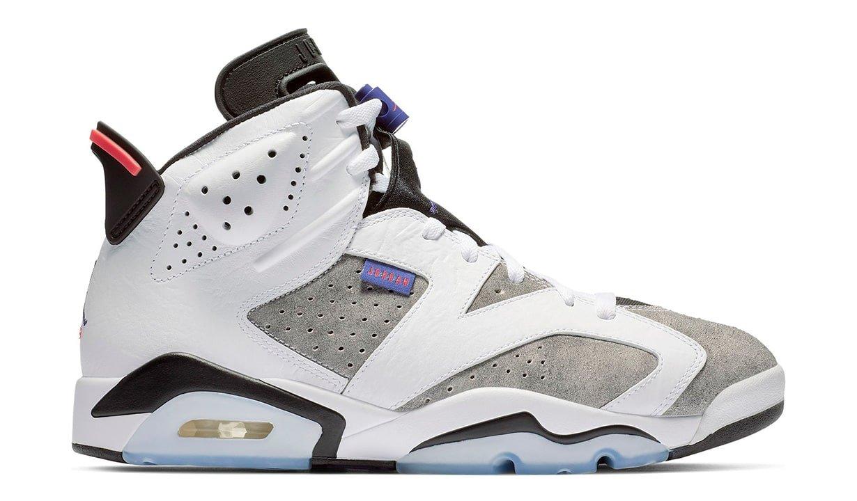 Sneakers Release- Jordan Retro 6 LTR &#8220;White/Dark Concord&#8221; Shoes