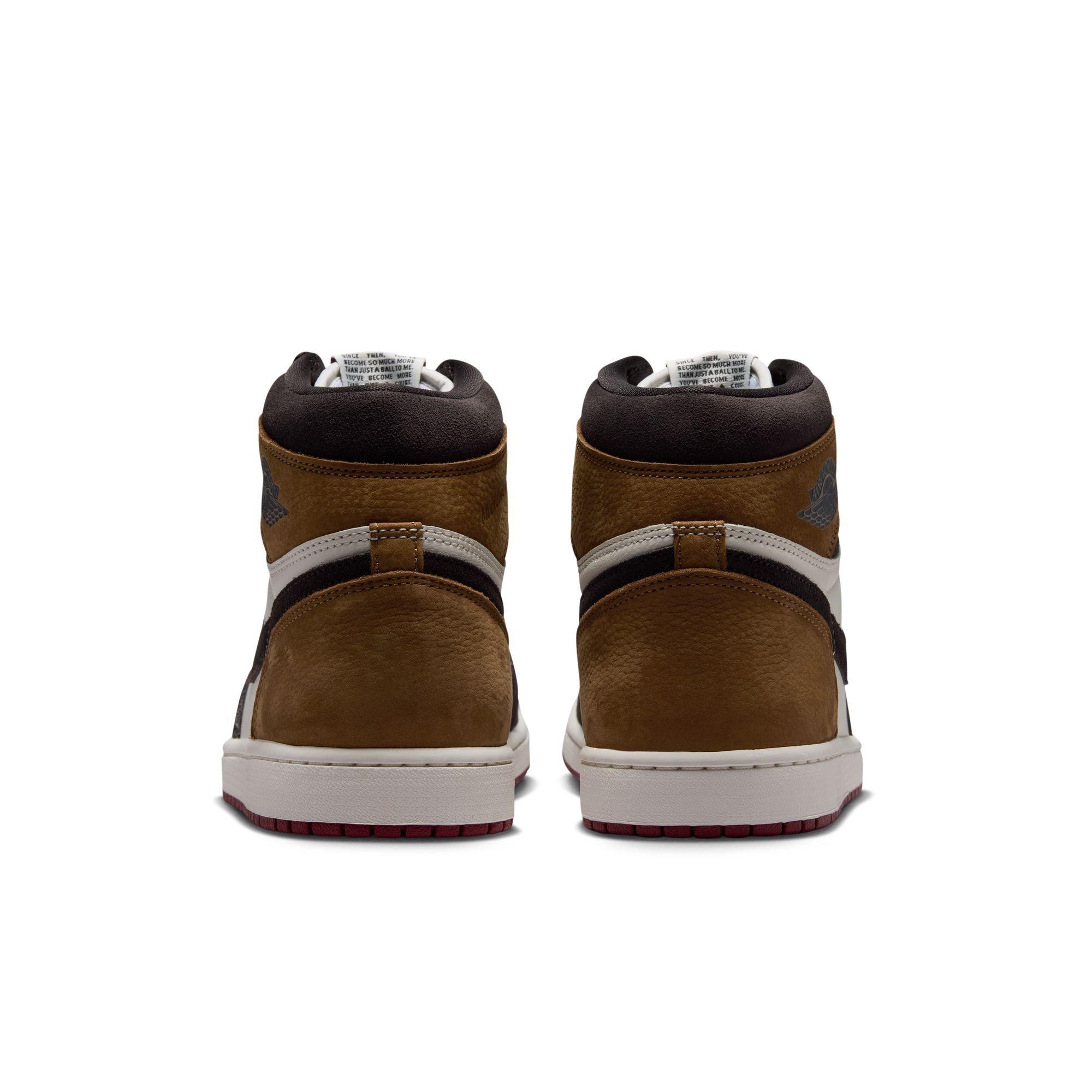 Jordan 1 Retro High OG "Love Letter" heel