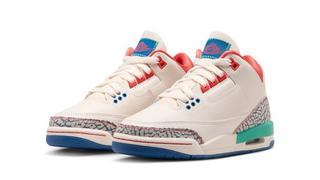 Air Jordan Retro 3 "Chalk and True Blue"