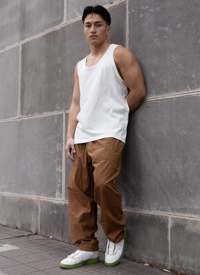 Josh-Comia-White-Nike-Tank