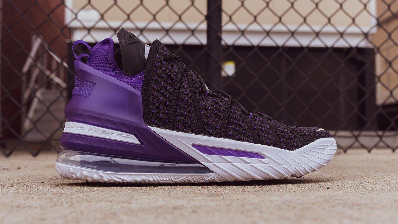 Sneakers Release – Nike LeBron 18 “Lakers” Black