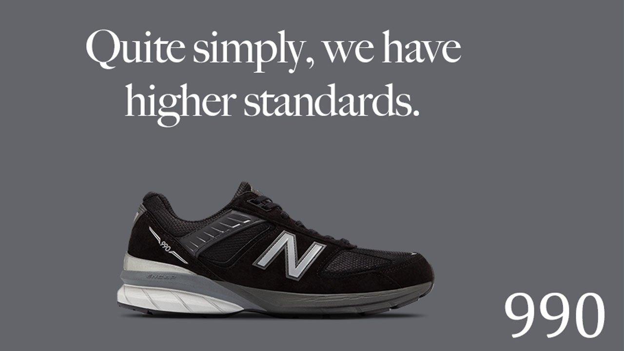 Sneakers Release- New Balance 990 V5 “Black” Men&#8217;s Shoes