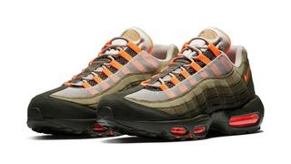Sneakers Release &#8211; Nike Air Max 95 &#8220;Neutral Olive/Total Orange&#8221; Women&#8217;s Shoe