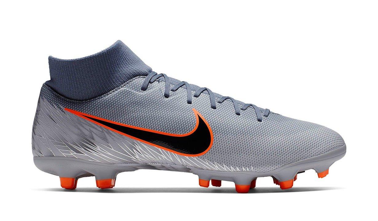 Sneakers Release Nike Mercurial Superfly 6 Academy MG Grey Orange Soccer Cleat