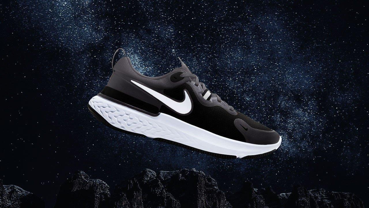 Dark grey hotsell nike running shoes