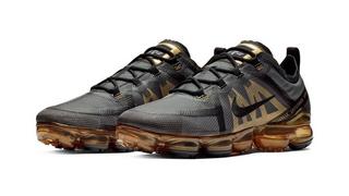 Sneakers Release &#8211; Nike Vapormax 2019 &#8220;Black/Gold&#8221; Running Shoes