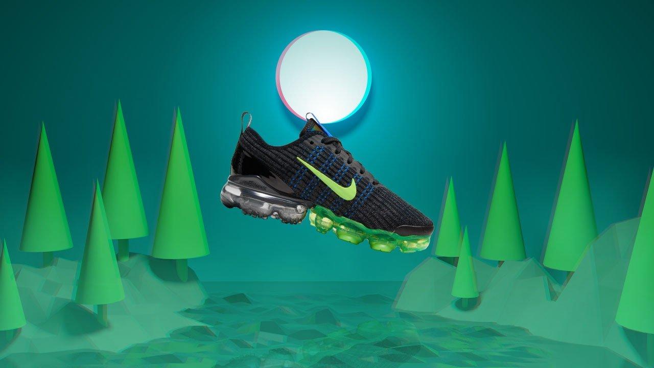 قلب سهم Sneakers Release – Nike Air VaporMax Flyknit 3 “Black/Ghost Green ... قلب سهم