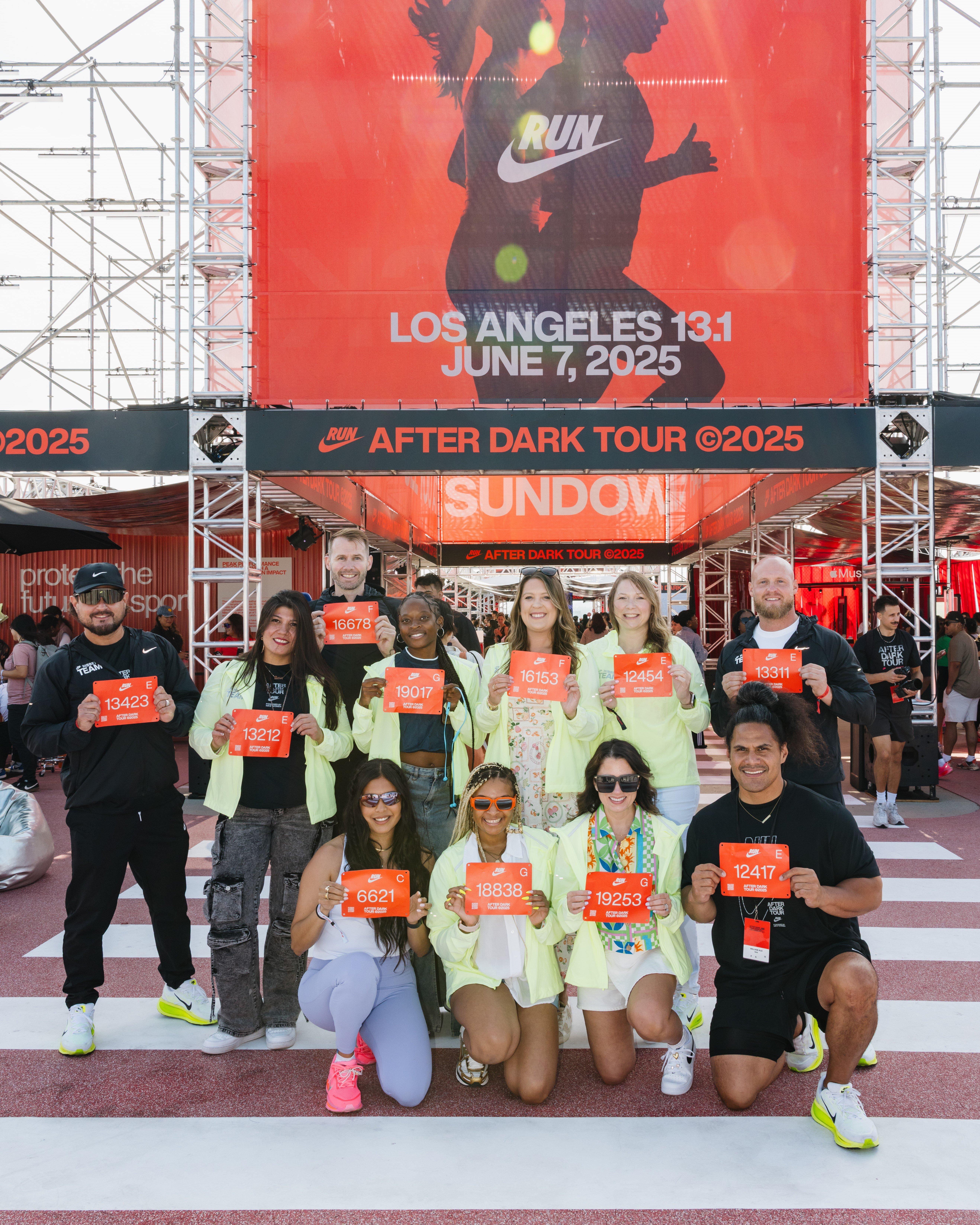 Team Hibbett After Packet Pick Up