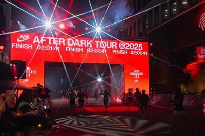 Nike After Dark Tour Finish Line